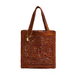 トートバッグ CHLOE BLACK RAFFIA ESTATE BANANA SHOPPING BAG Chloé Black Raffia Estate Banana Shopping Bag – LOZURI®