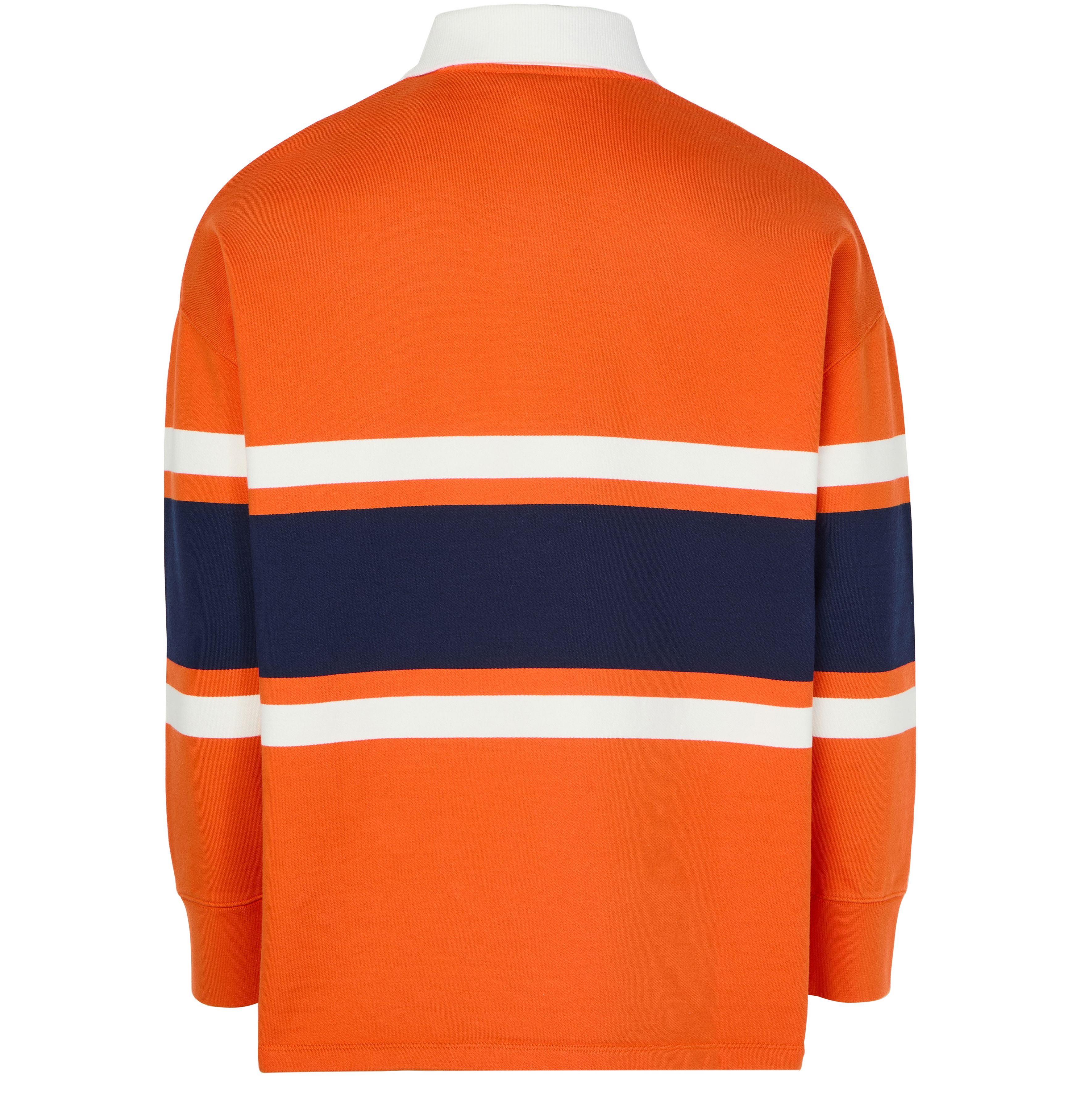 Long sleeve polo shirt in cotton thumbnail 3