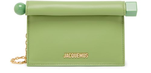 JACQUEMUS The small Rond Carré clutch