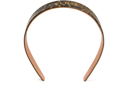CELINE Celine headband in acetate and steel