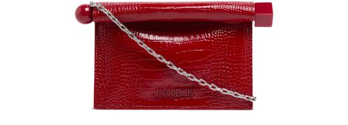 JACQUEMUS The small Rond Carré clutch
