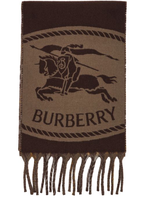 BURBERRY Knight cashmere scarf