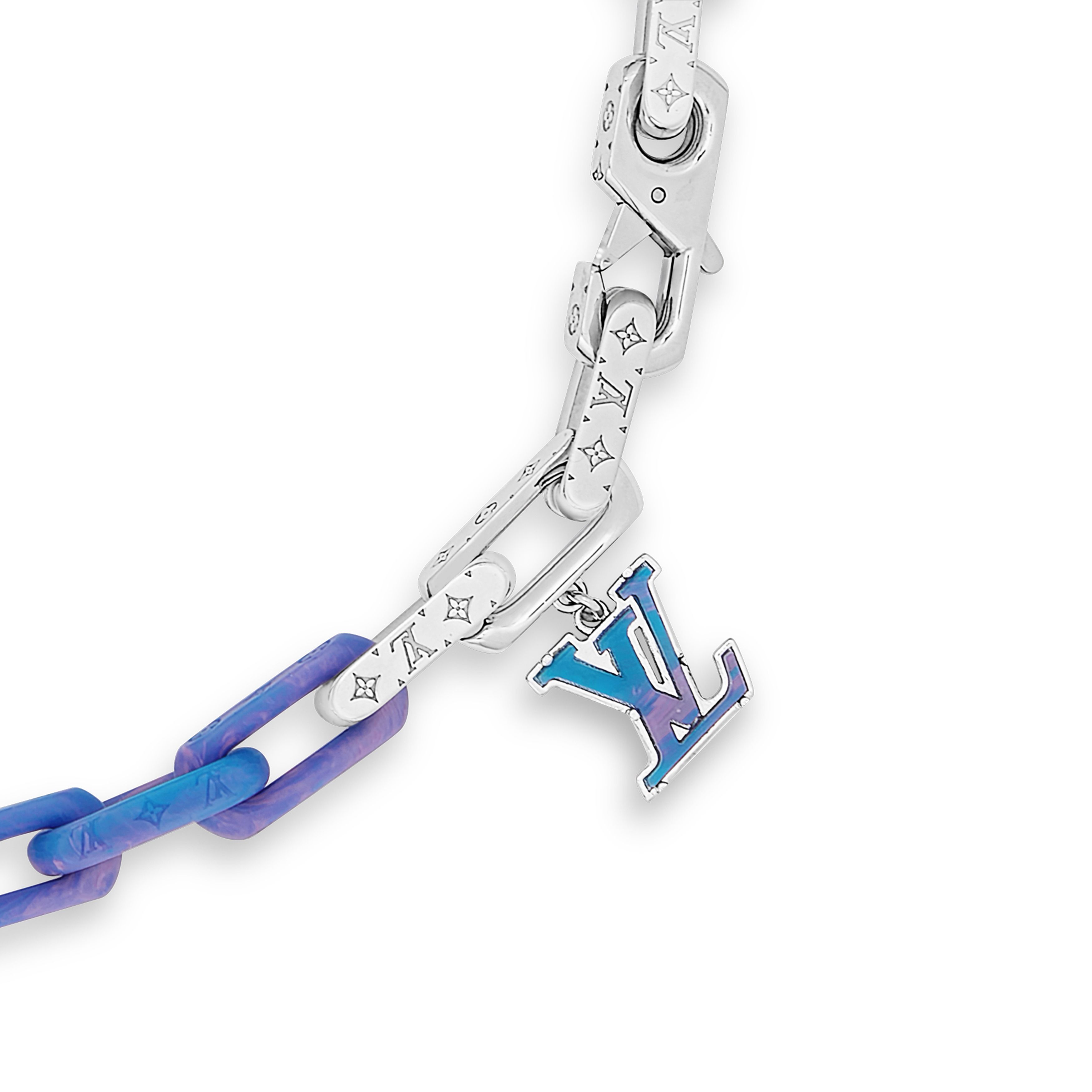 Monogram Chain Necklace thumbnail 3
