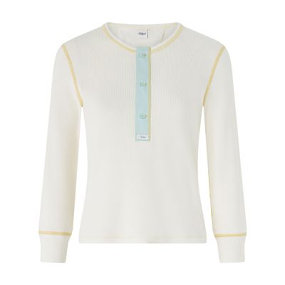 Chloé Long-sleeved Top In White