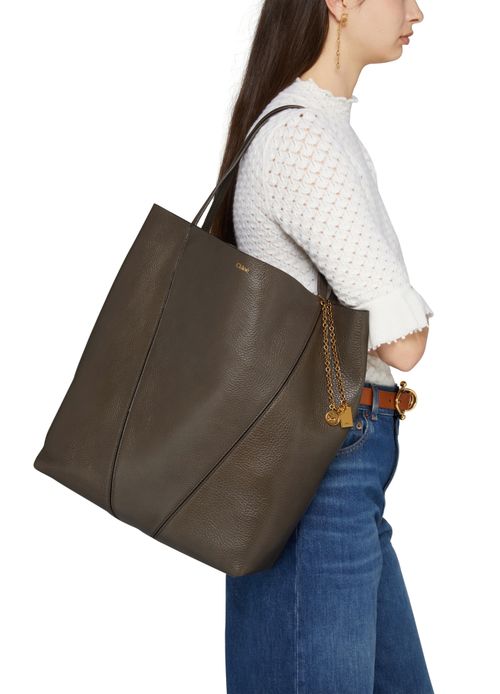 CHLOE Chloe Spin grained leather tote bag