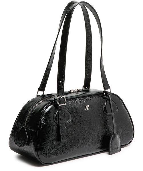 COURREGES Friday medium naplack shoulder bag