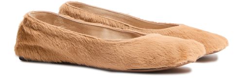 THE ROW Square ballet flat