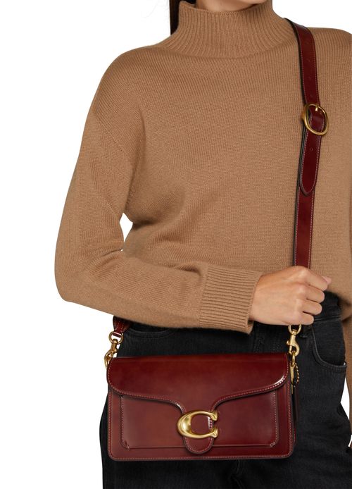 COACH Tabby spazzolato leather shoulder bag 26