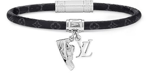 LOUIS VUITTON Bracelet en cuir LV Icon Trainer