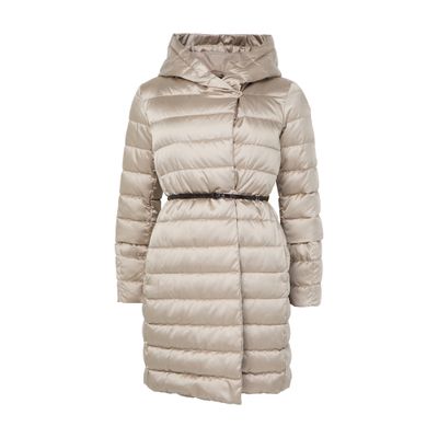 Max Mara Novef Puffer Jacket - The Cube In Nude