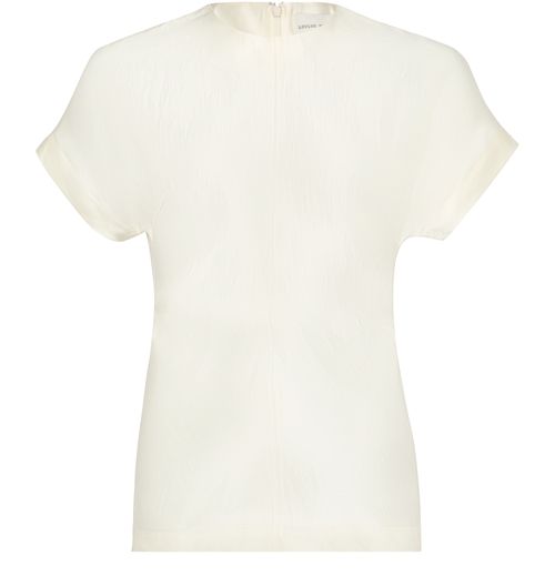 LOULOU STUDIO Taillierte Bluse aus Seide und Leinen Pero