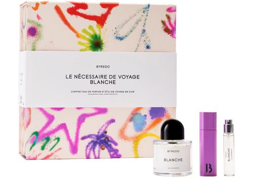 BYREDO Blanche Eau de Parfum and Leather Travel Case Set