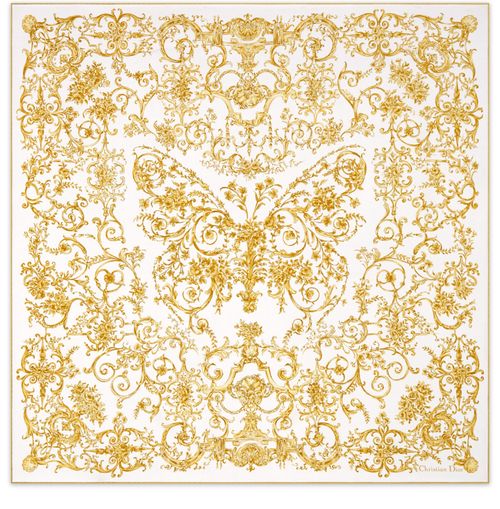 DIOR Dioresque Butterfly 90 Square Scarf