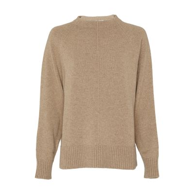 Max Mara Tolmin Cashmere Top In Brown