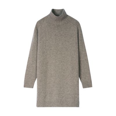 Bompard High-neck Dress In Gray