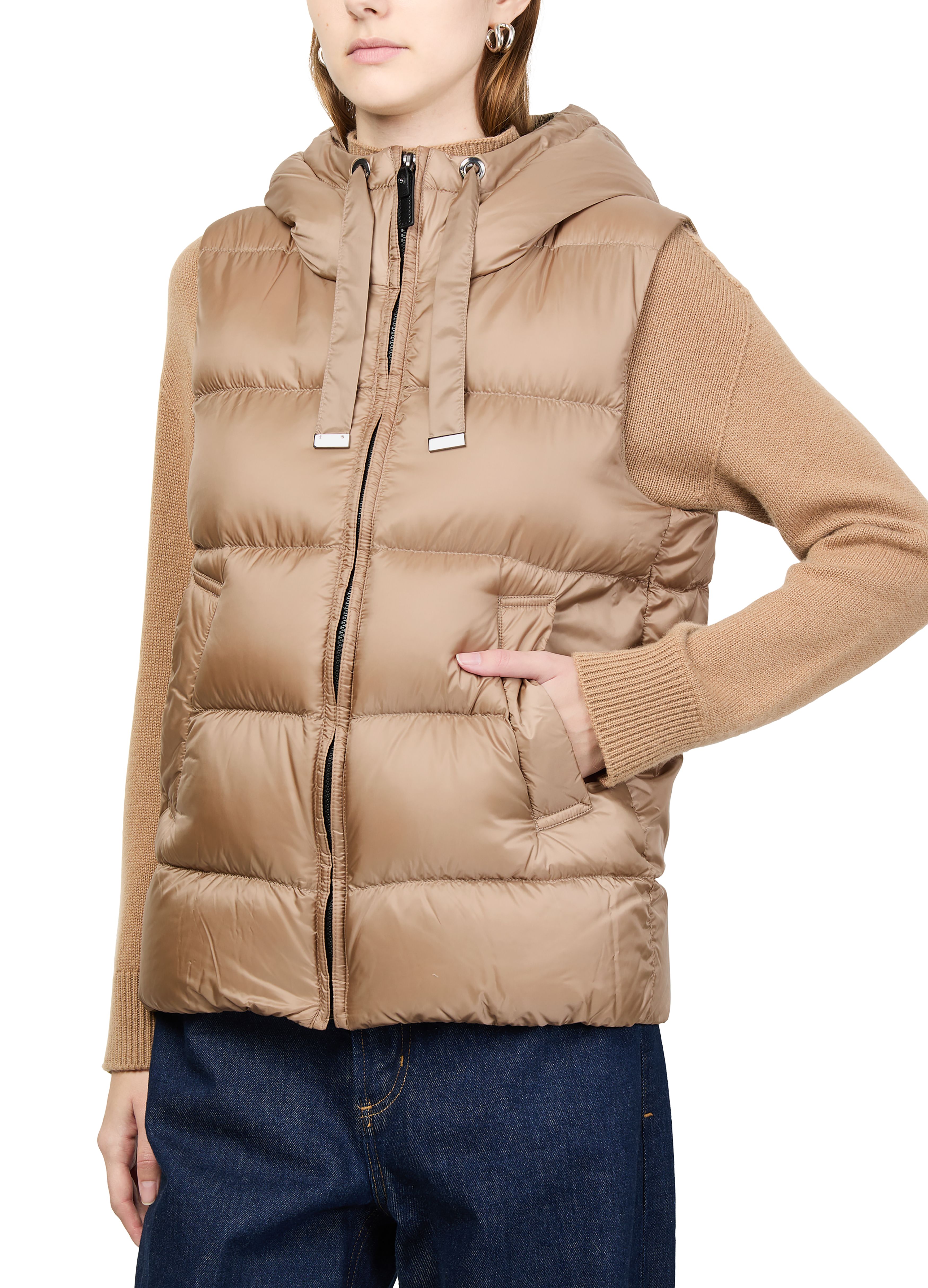 Seivi sleeveless puffer jacket - THE CUBE thumbnail 4