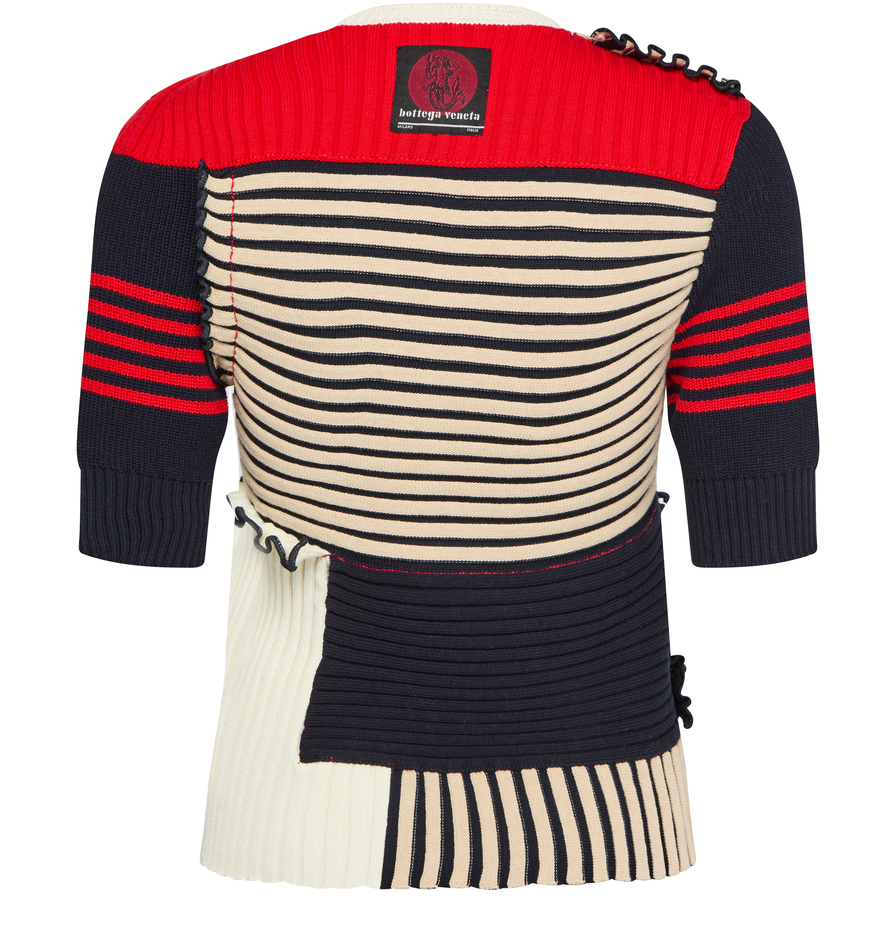 Striped wool top thumbnail 3