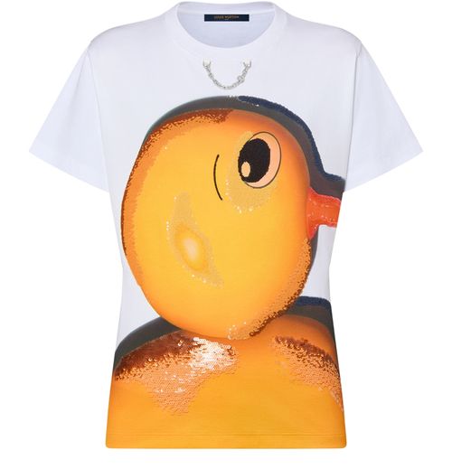 LOUIS VUITTON Sequin Duck T-Shirt