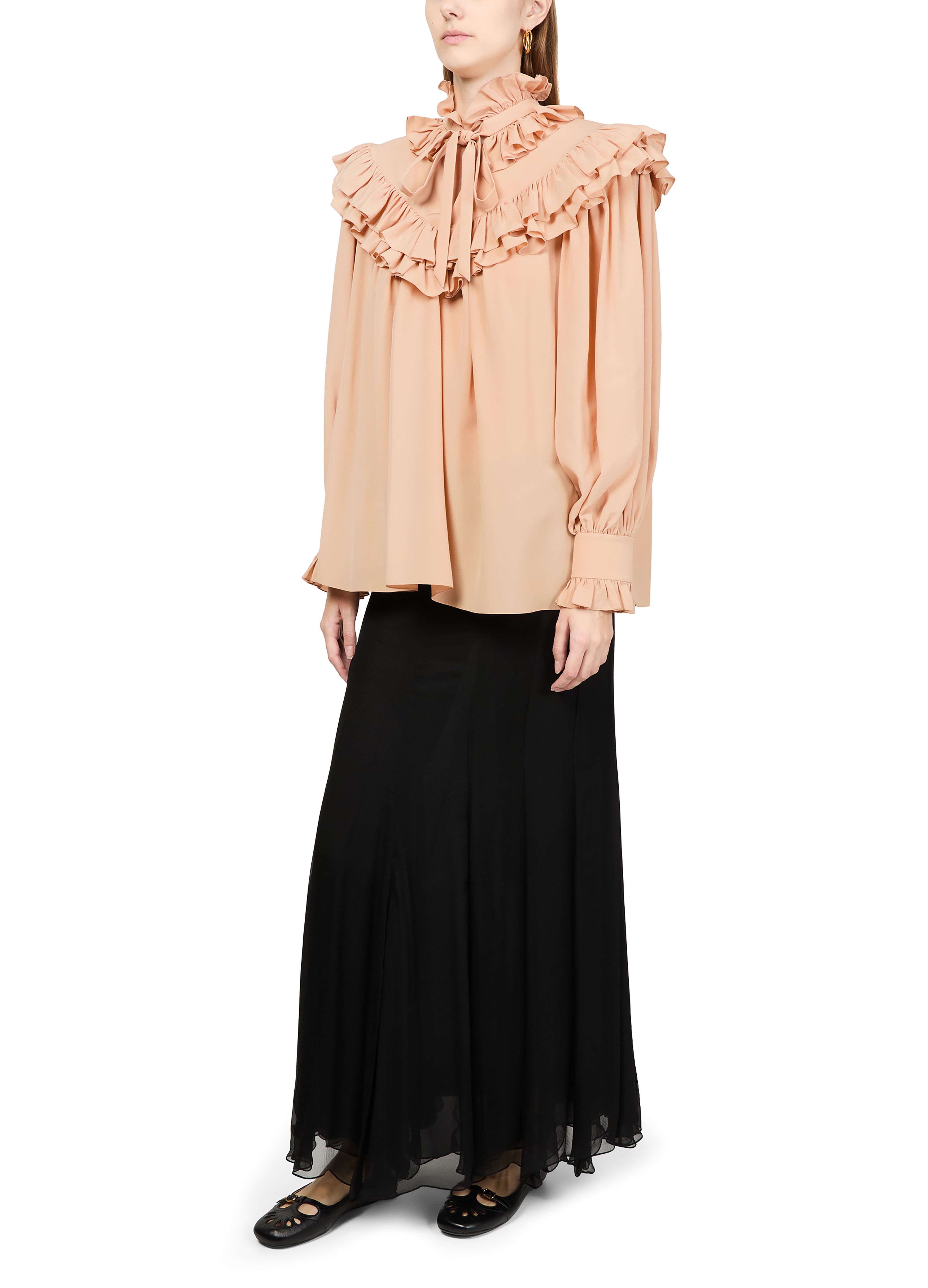 Blouse with ruffles thumbnail 6