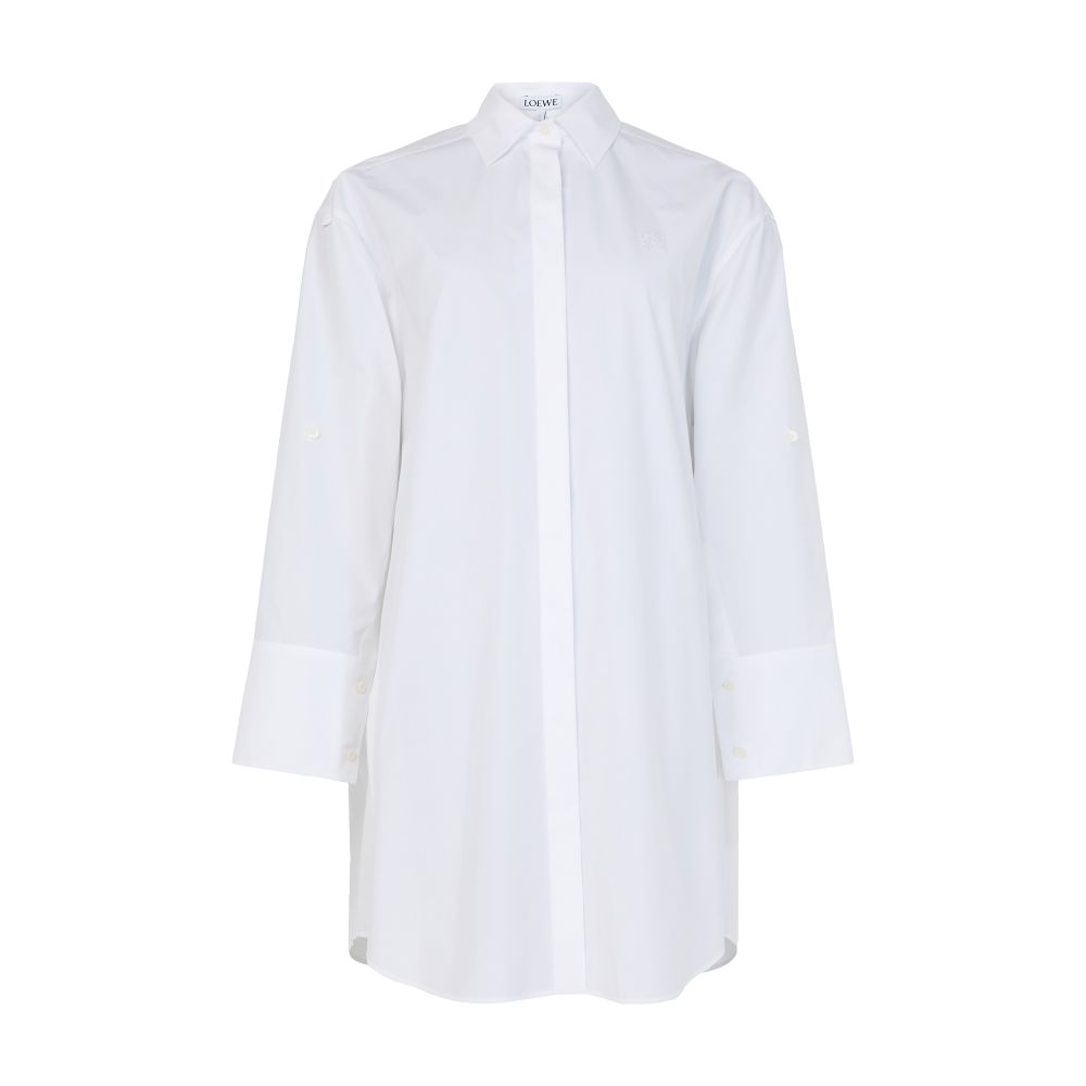 Shirt dress in cotton thumbnail 9