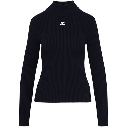 COURREGES Pull col montant Reedition
