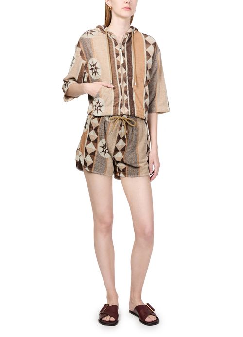 LOEWE Terry cotton shorts