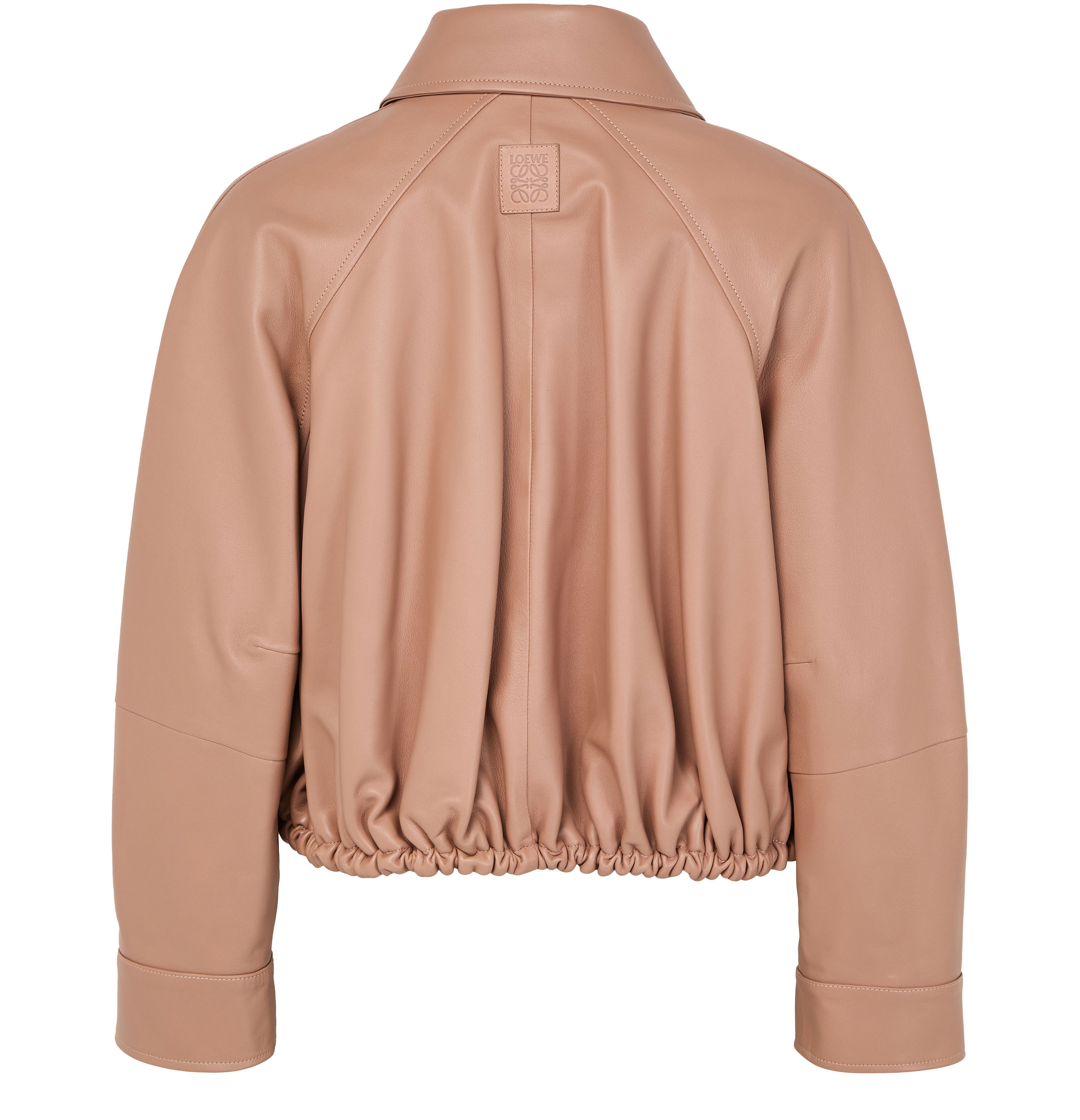 Balloon jacket in nappa leather thumbnail 3