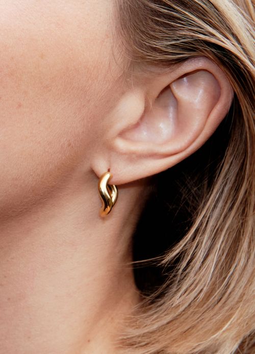 CHARLOTTE CHESNAIS Wave single earring
