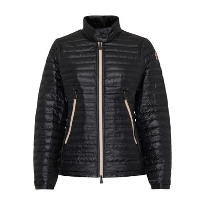 Moncler Black Pontaix Down Jacket In Black