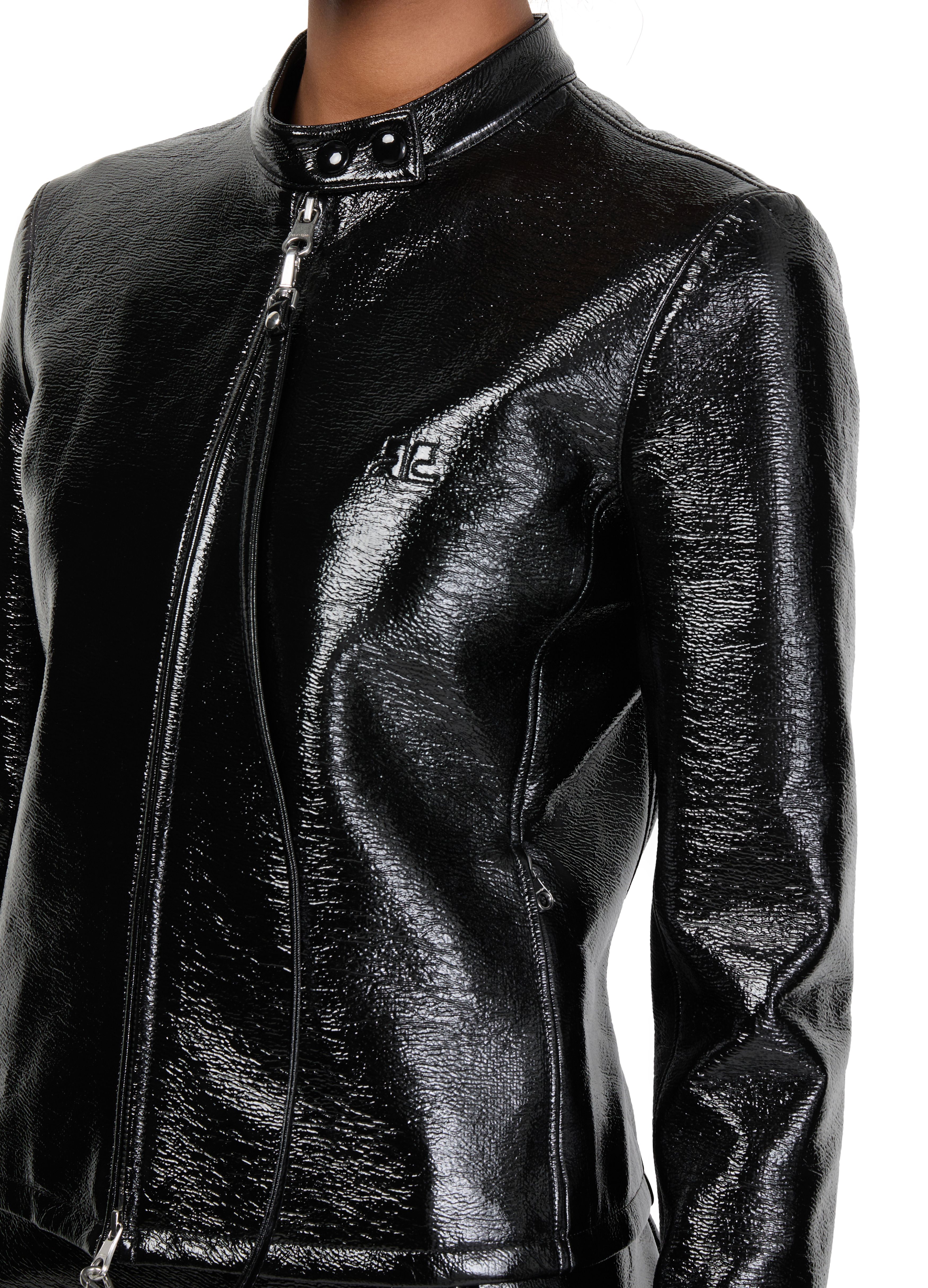 City vinyl bicker jacket thumbnail 4