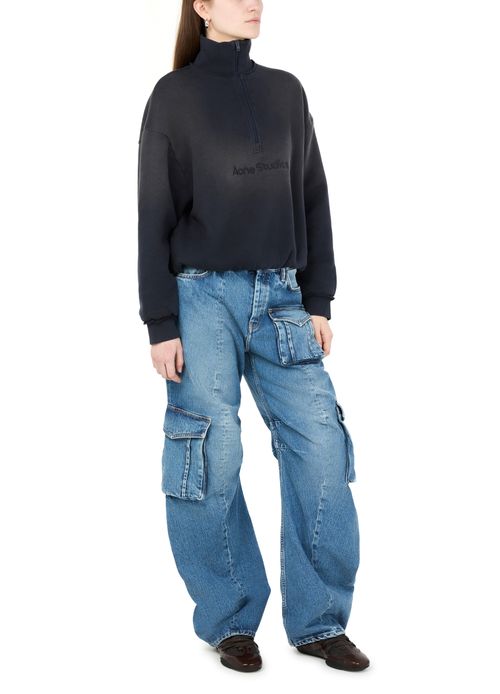 ACNE STUDIOS Half-zipper sweatshirt
