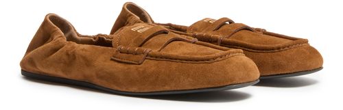 MIU MIU Mokassins aus weichem Wildleder