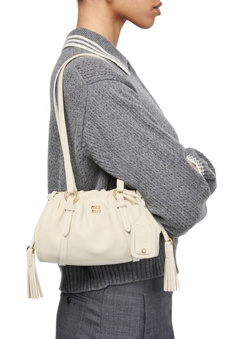 MIU MIU Leather shoulder mini bag