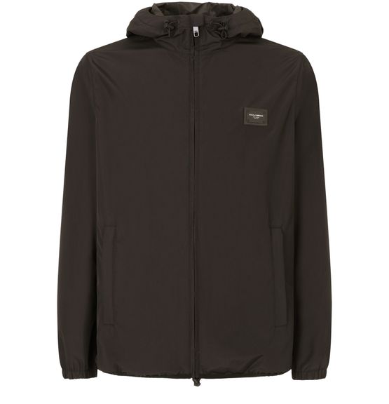 Dolce & Gabbana フード付きナイロンジャケットL