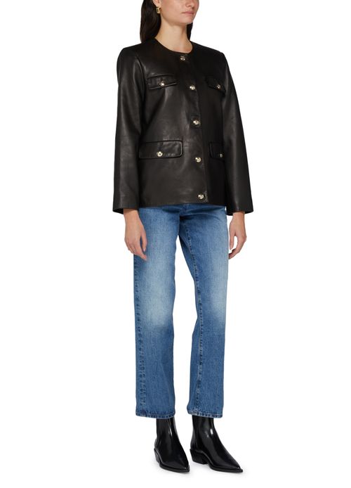 ANINE BING Lydia leather jacket