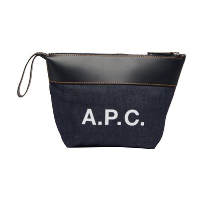 Apc Axelle Pouch In Dark Navy