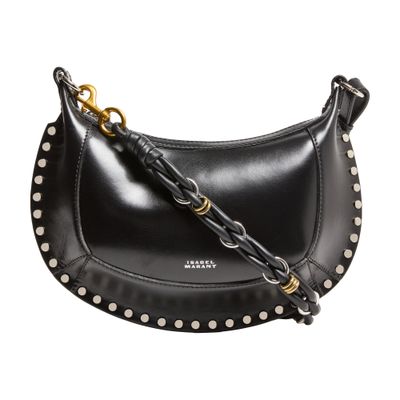 Isabel Marant Oskan Moon Shoulder Bag In Black