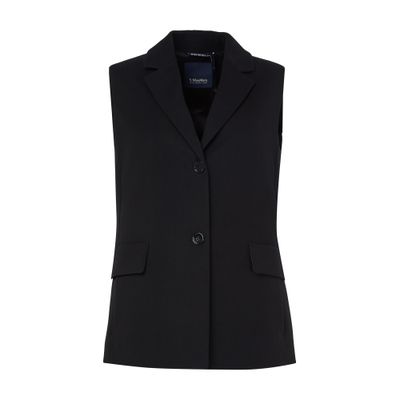 S Max Mara Mira Sleeveless Jacket