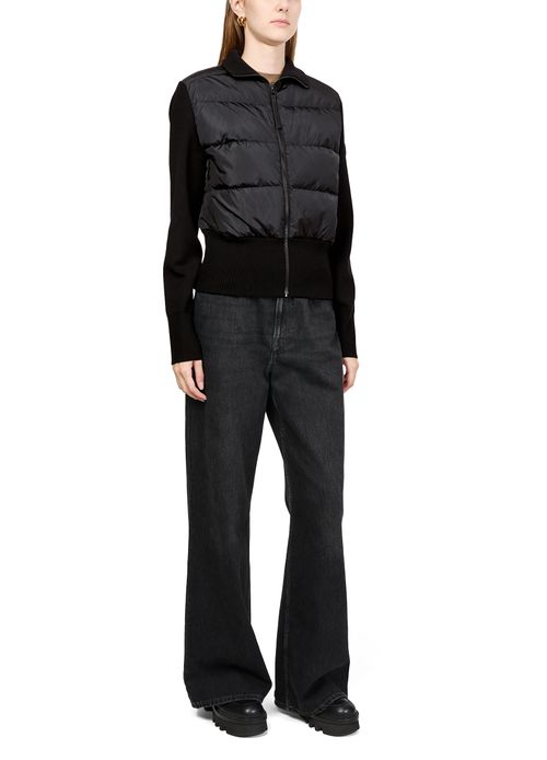 CANADA GOOSE Hybride large quilted knit jacket