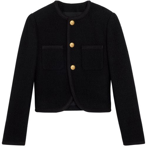 CELINE Bouclette woven hunter jacket