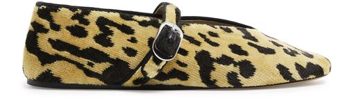 LE MONDE BERYL Stella Bevilacqua velvet ballet flats