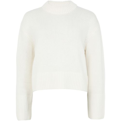 Lisa Yang — Sony cashmere round-neck sweater (White)
