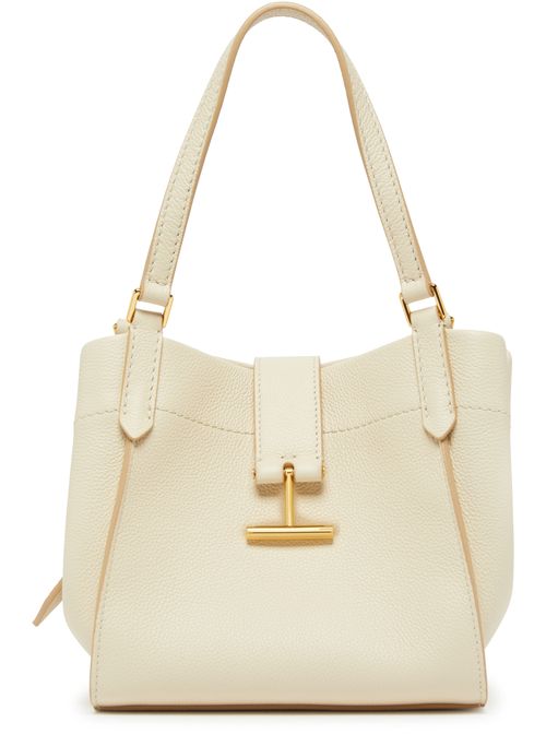 TOM FORD Tara small tote bag in grain leather