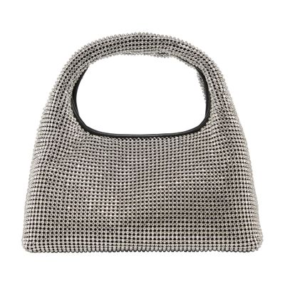 Marc Jacobs The Mini Sack Handbag In Silver