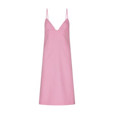 Jacquemus Slip Dress Featuring Dart Detailing In Pink
