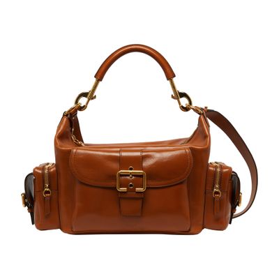 Shop Chloé Camera Bag In Brown