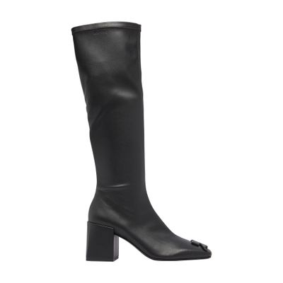 Shop Courrèges Reedition Pu Boots In Black