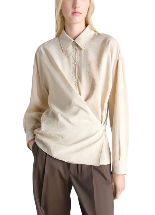 LEMAIRE Chemise twisted à col droit