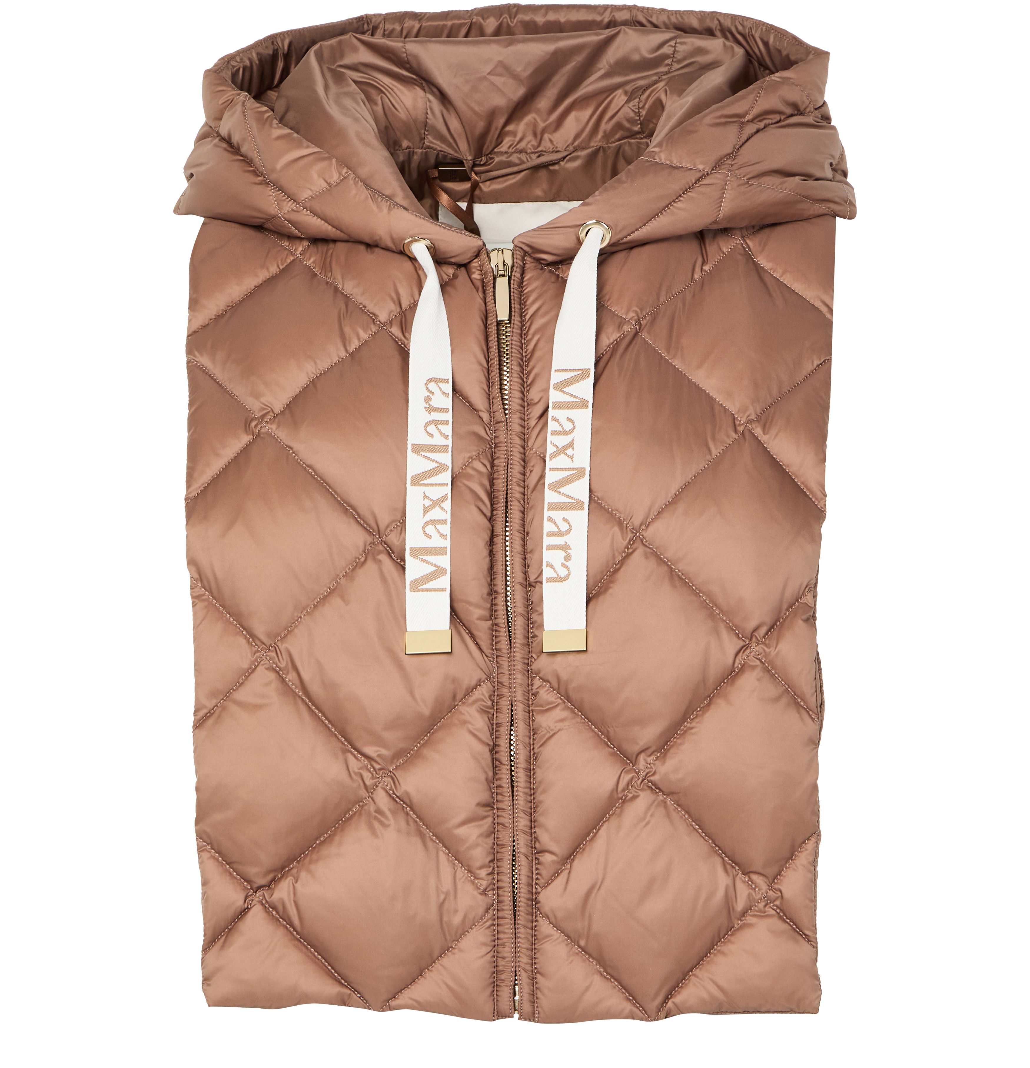 Trec sleeveless plastron down jacket - THE CUBE