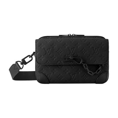 Louis Vuitton Steamer Messenger In Black